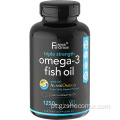 Omega Softgels Health Health Omega3 Supplemento de óleo de peixe